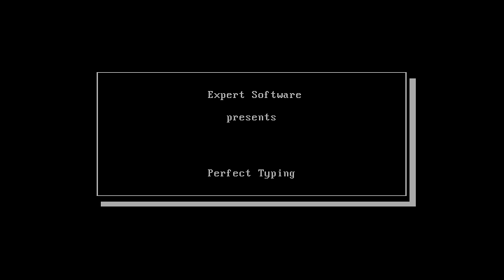 Expert Perfect Typing - Splash